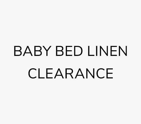Baby Bed Linen Clearance