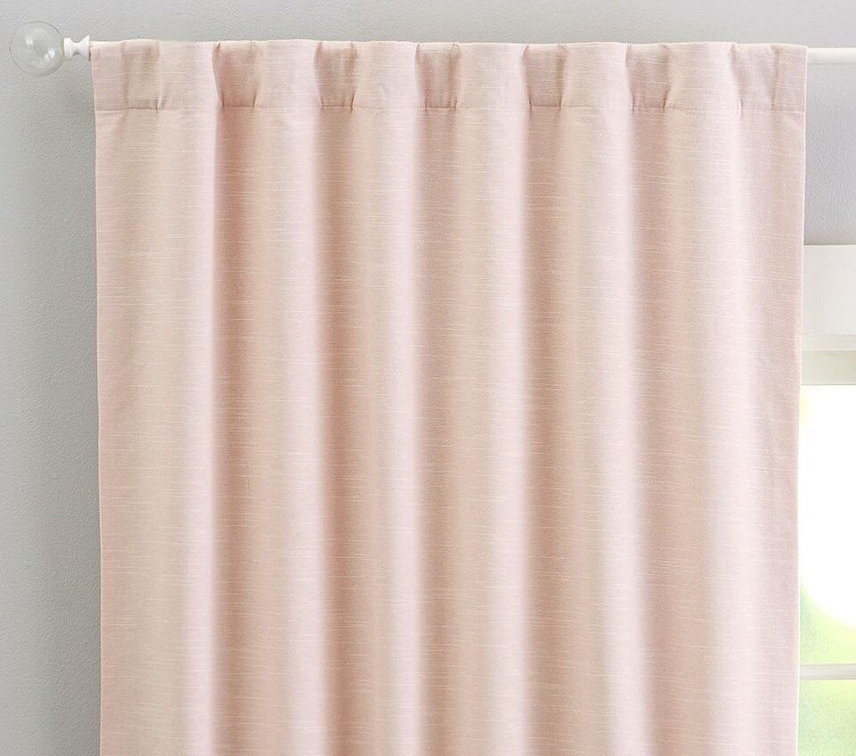 Evelyn Linen Blend Blackout Curtain