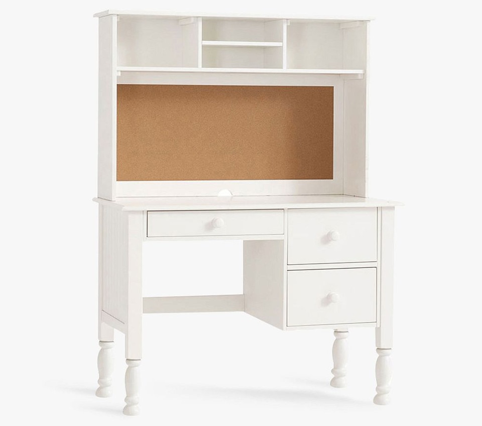 Catalina Storage Desk & Hutch (114 cm)