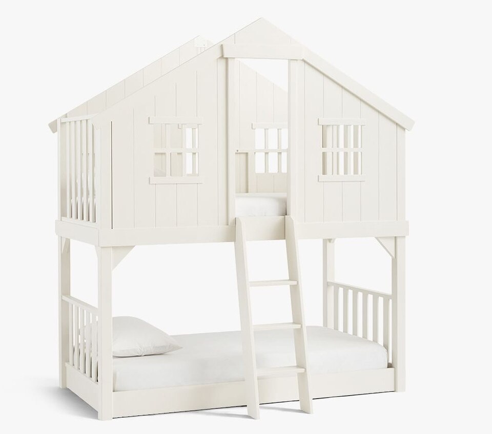 Tree House King-Single-Over-King-Single Bunk Bed