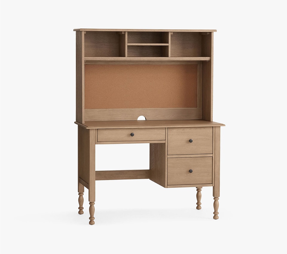 Catalina Storage Desk & Hutch (114 cm)