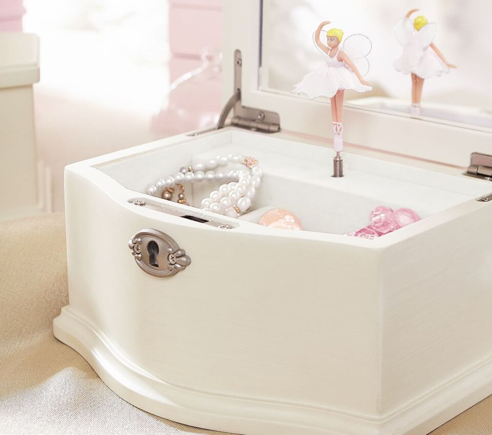 White Abigail Jewellery Box Collection