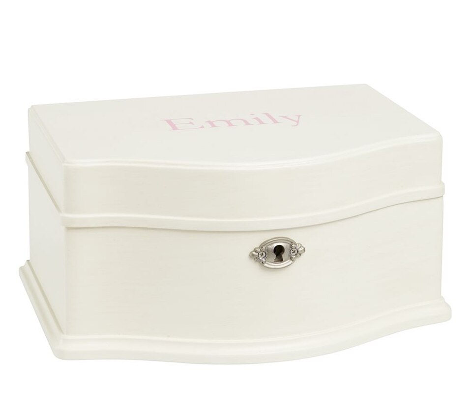 White Abigail Jewellery Box Collection