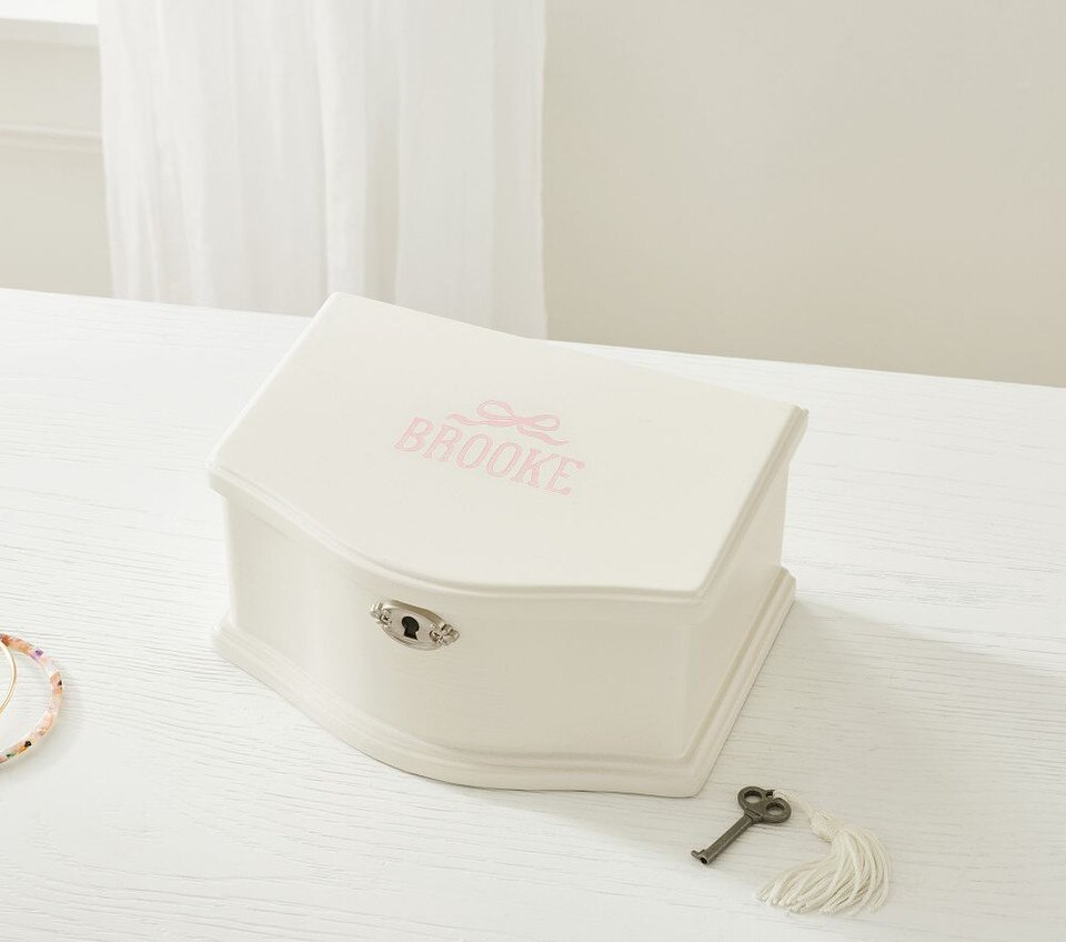 White Abigail Jewellery Box Collection