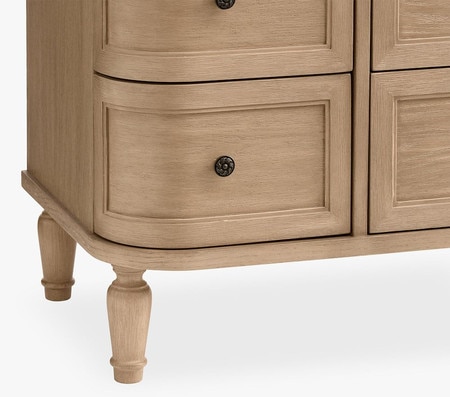 Aubrey Extra-Wide Dresser Topper Set (142 cm w x 48 cm d