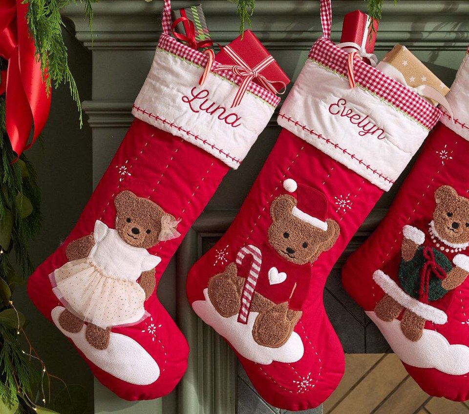 Pottery Barn Quilted Stocking