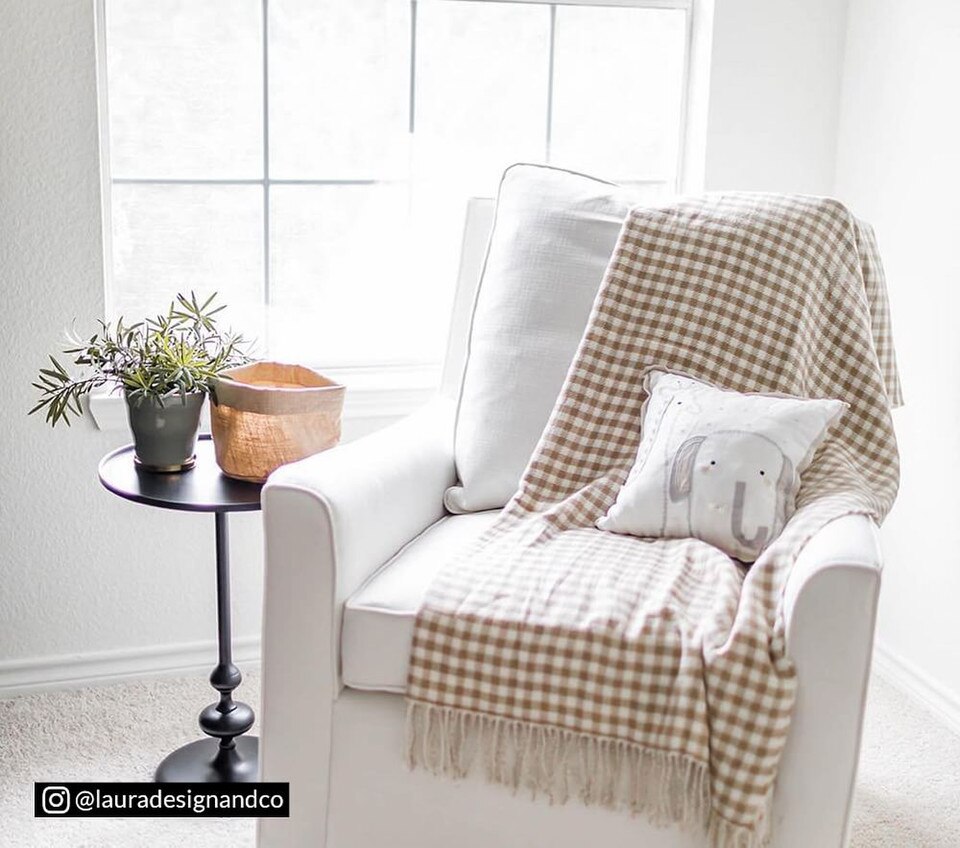 Bedford Swivel Glider & Ottoman