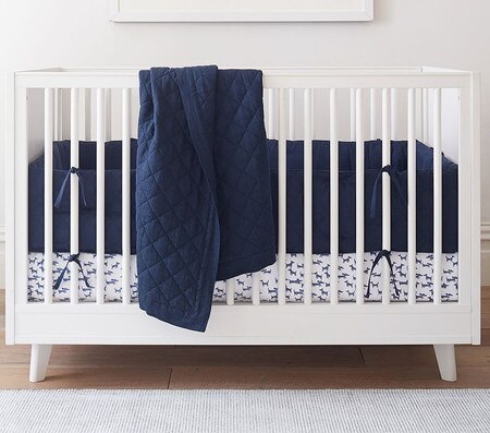 Belgian Flax Linen Baby Bed Linen Pottery Barn Kids Au