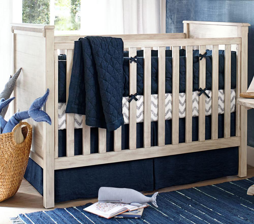 belgian flax linen baby bedding