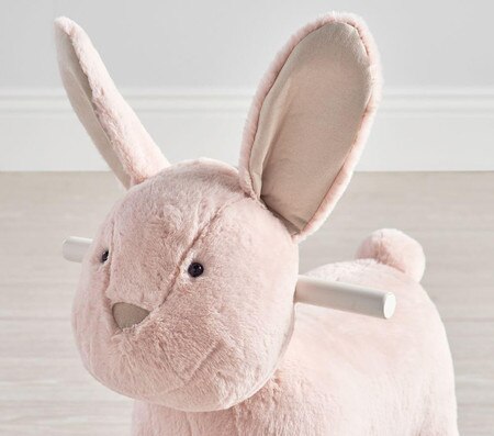 Blush Bunny Plush Nursery Rocker Pottery Barn Kids Au