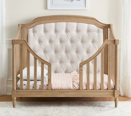Blythe 3-In-1 Upholstered Convertible Cot Pottery Barn Kids