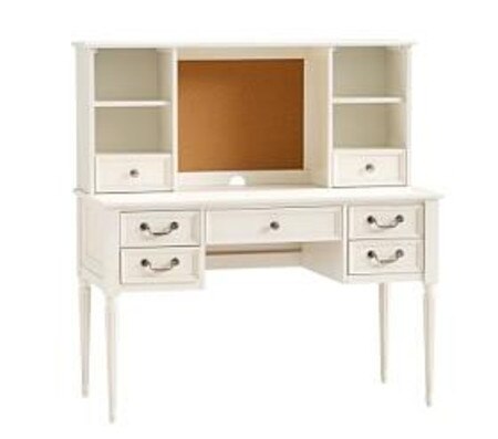 Blythe Desk Tall Hutch French White Pottery Barn Kids Au