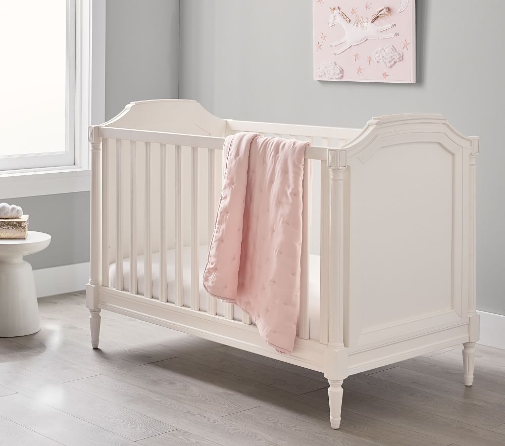 pottery barn blythe cot