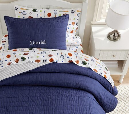 Branson Stitch Comforter Pillowcases Pottery Barn Kids Australia