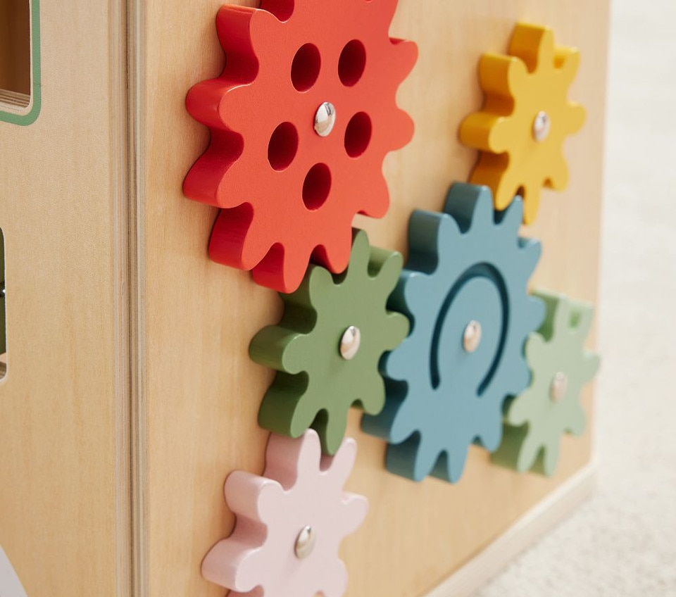 Wooden Busy Cube