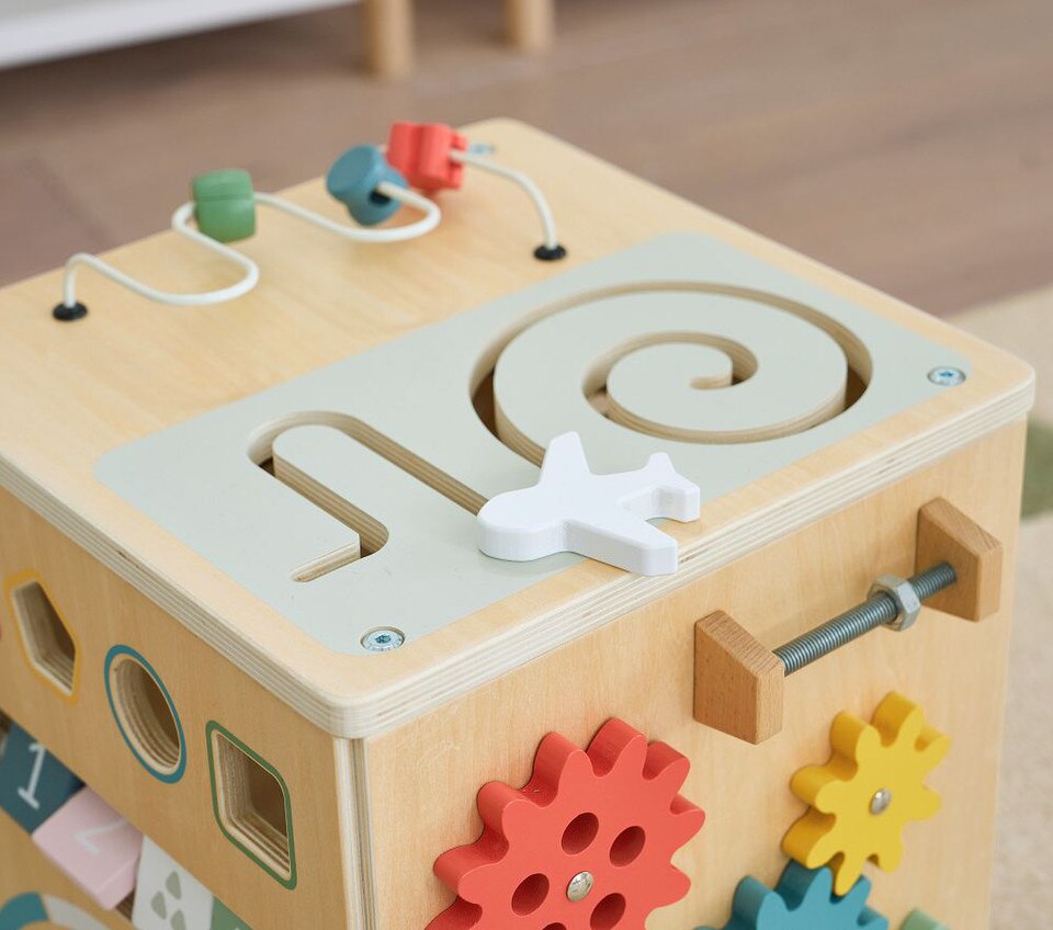 Wooden Busy Cube