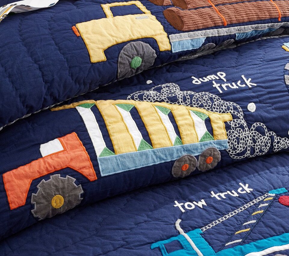 Busy Trucks Comforter & Pillowcases