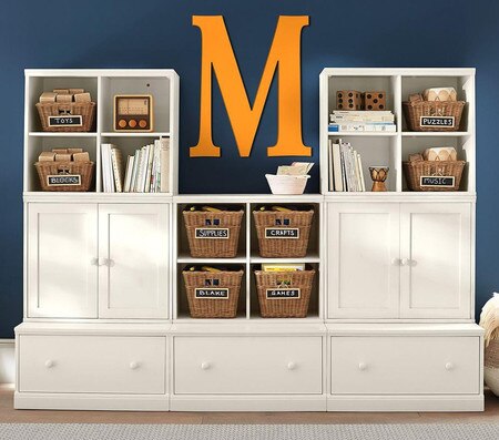 Cameron 3 Cubby 3 Drawer Base 2 Cabinet Set Pottery Barn Kids Au
