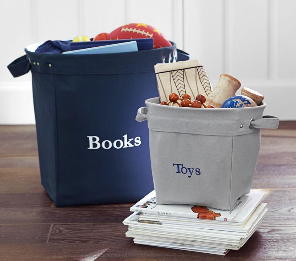 toy storage gray