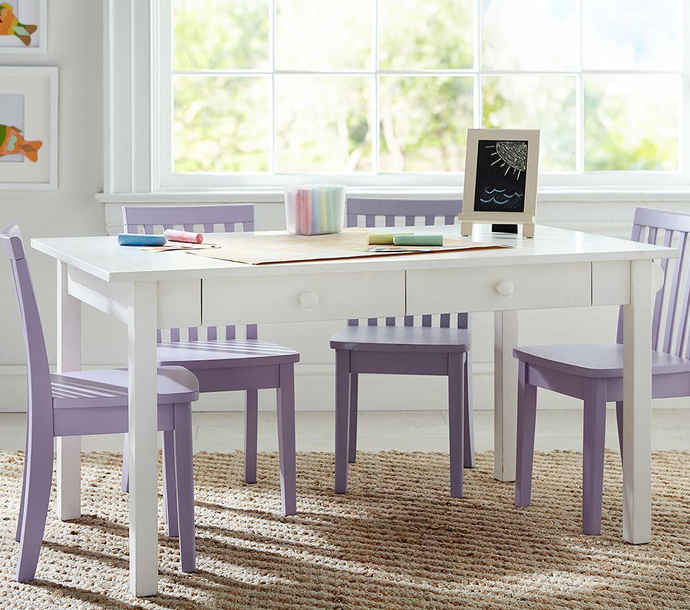 pottery barn carolina craft table