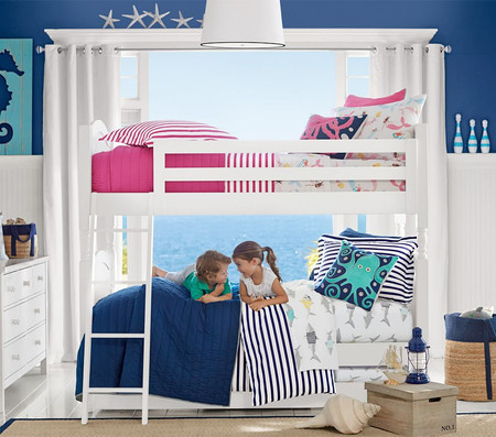 Catalina King Single Bunk Bed Bedroom, Single Bunk Bed With Storage