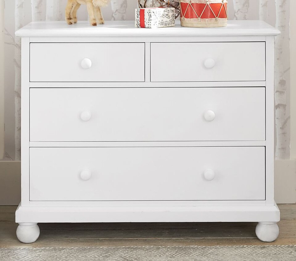 Catalina 4-Drawer Dresser (98 cm wide x 46 cm d)