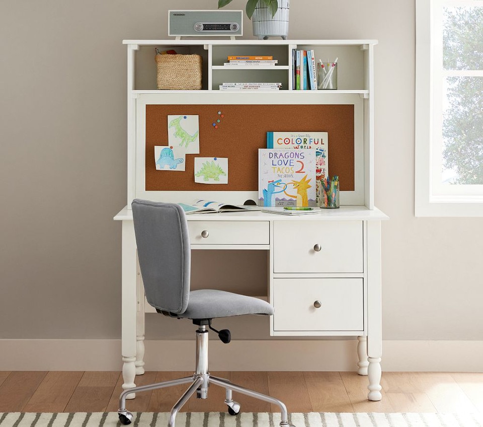 Catalina Storage Desk & Hutch (114 cm)
