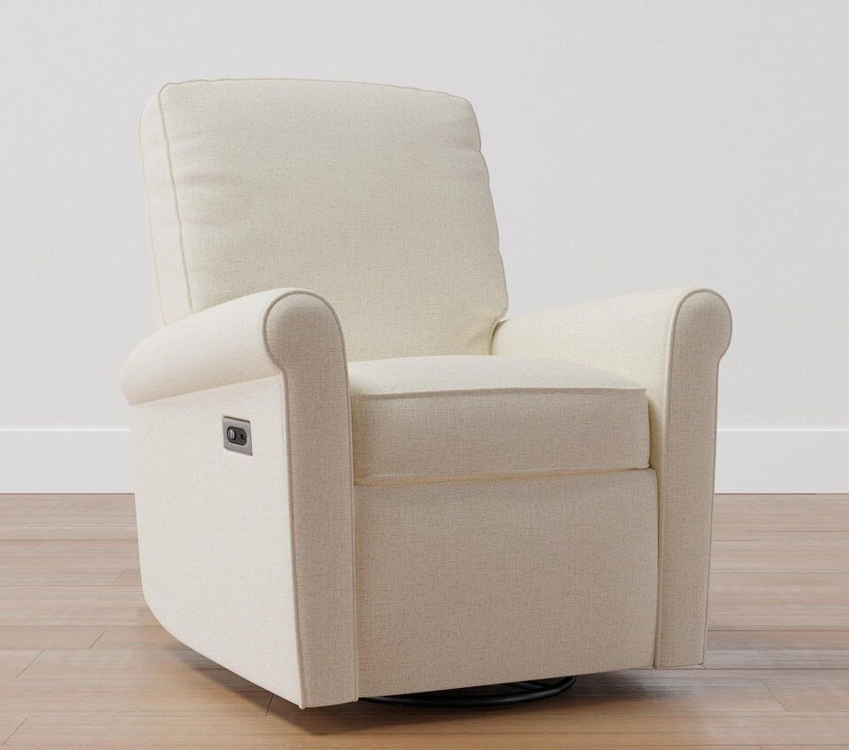Comfort Small Spaces Swivel Glider Recliner