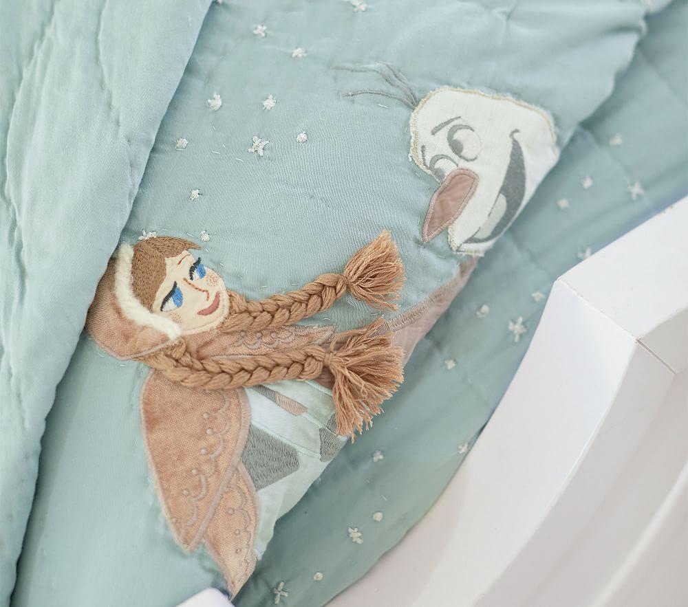 pottery barn frozen bedding