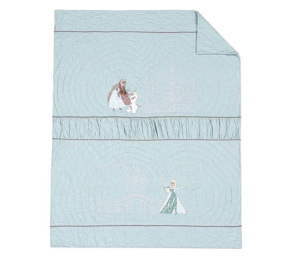 pottery barn frozen bedding