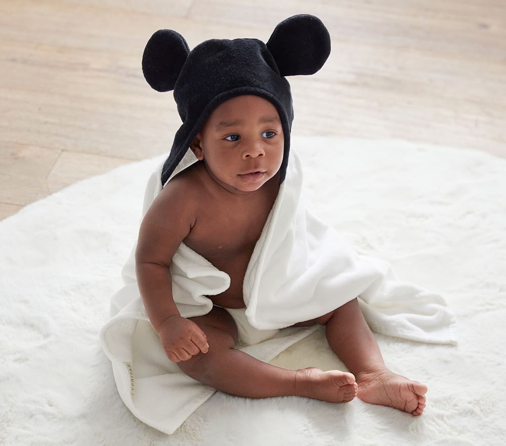 disney hooded towel baby