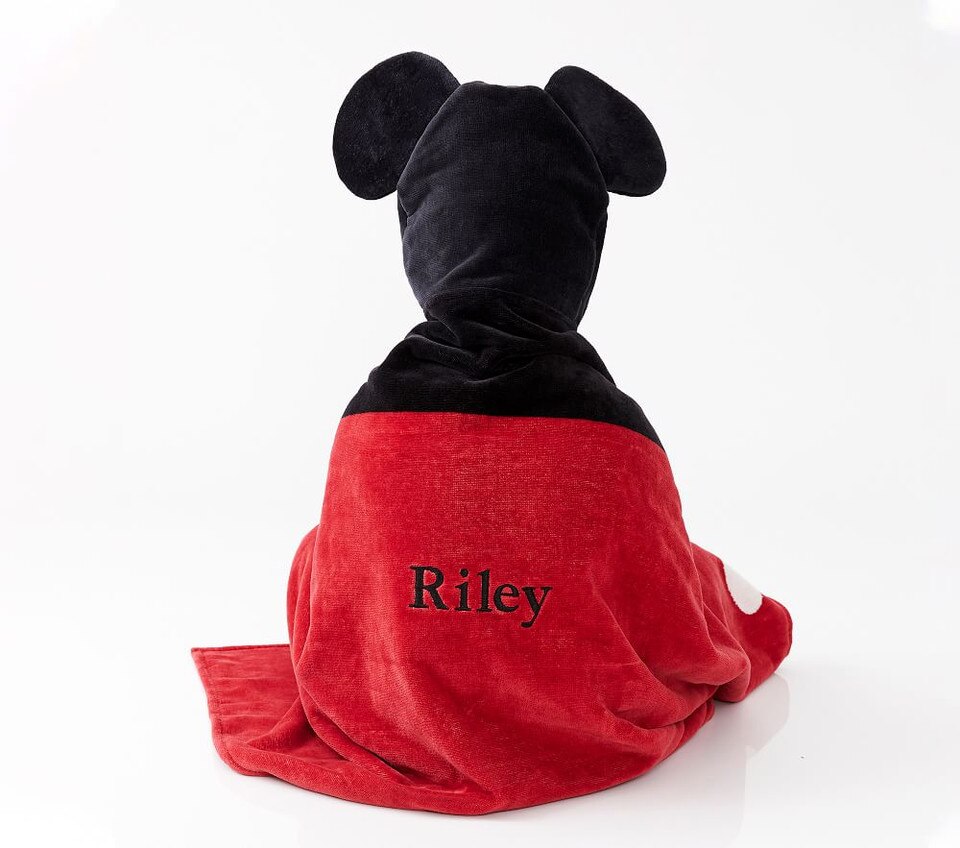 Disney Mickey Mouse Kids Hooded Towel | Pottery Barn Kids AU
