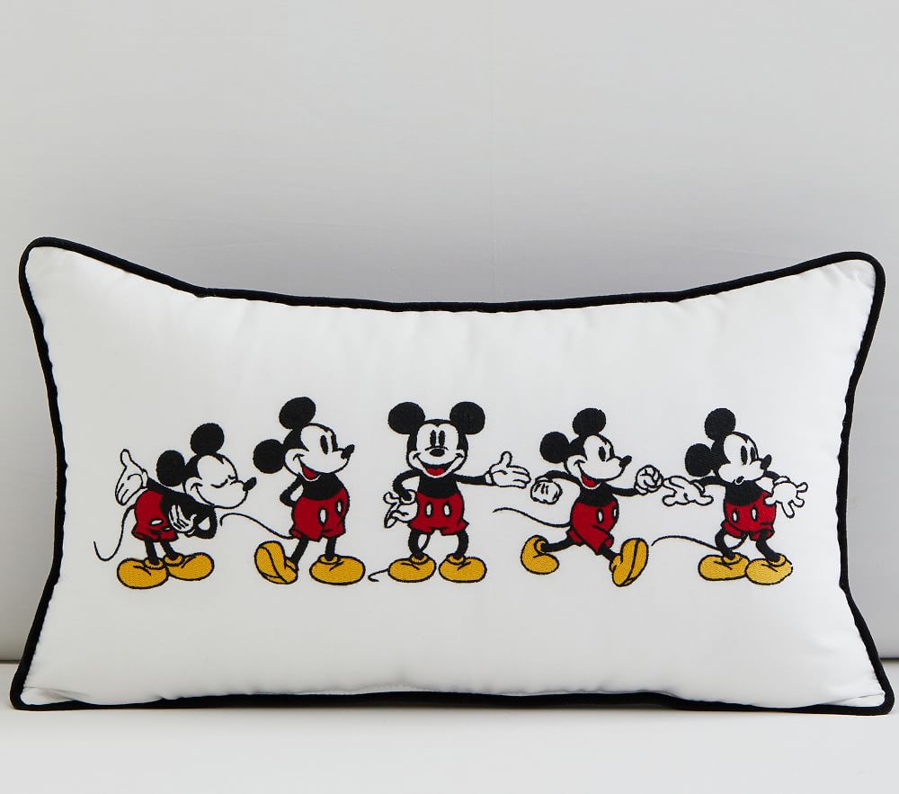 mickey throw pillow