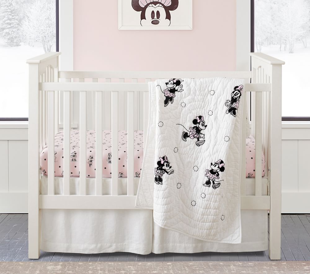 minnie mouse cot bed bedding