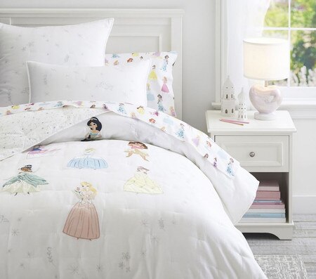 DisneyÂ® Princess Enchanted Comforter Pillowcases Pottery Barn