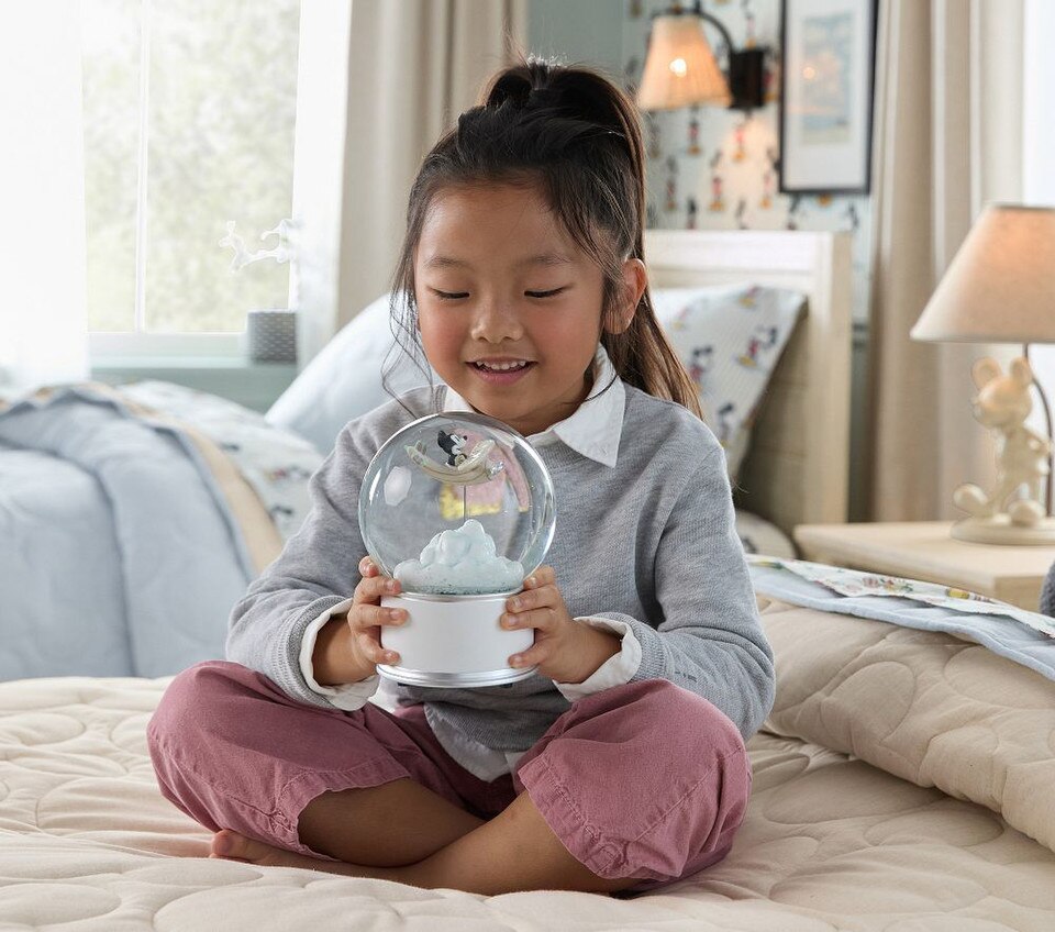 Disney Home x Sanderson Mickey Mouse In The Clouds Snow Globe