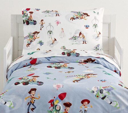 Disney Pixar Toy Story Organic Toddler Quilt Cover Pottery Barn