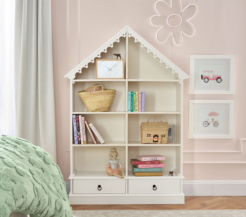 Pottery Barn Dollhouse Bookshelf