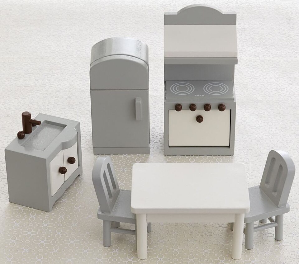 Dollhouse Kitchen Accessory Set