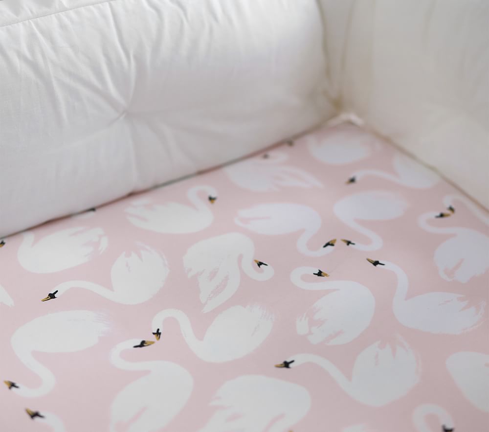 swan princess cot bedding
