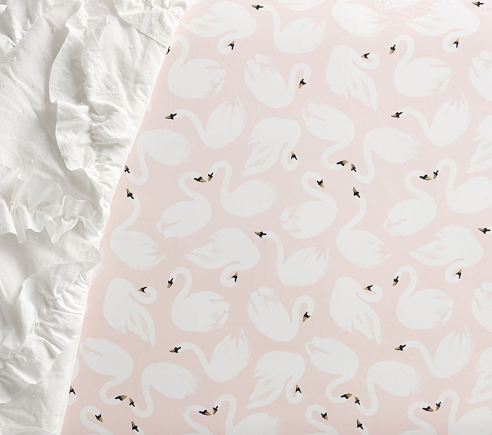 swan princess cot bedding