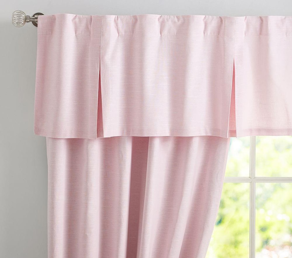 Evelyn Linen Blend Blackout Curtain Pottery Barn Kids Au