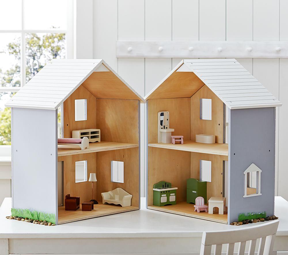 plywood dollhouse