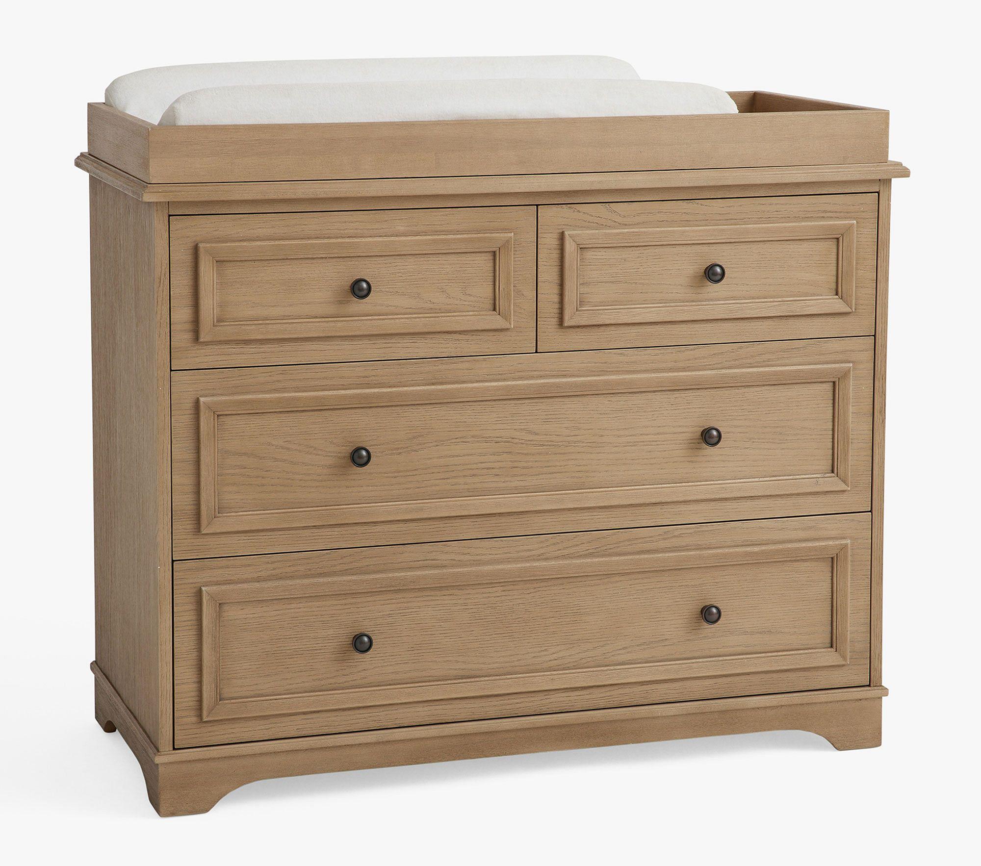 Pottery Barn Nursery Dresser With Topper Nursery Dresser Topper Larkin  Changing Table Extra Wide Changing