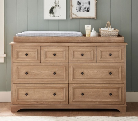 Pottery Barn Extra Wide Nursery Dresser Kendall Dresser And Topper