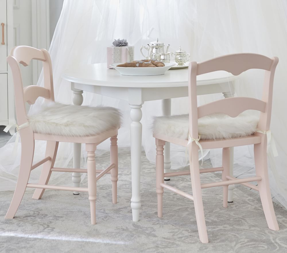 pottery barn kids table and chair