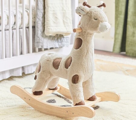 Giraffe Nursery Pottery Barn Kids Rocking Horse Giraffe Nursery