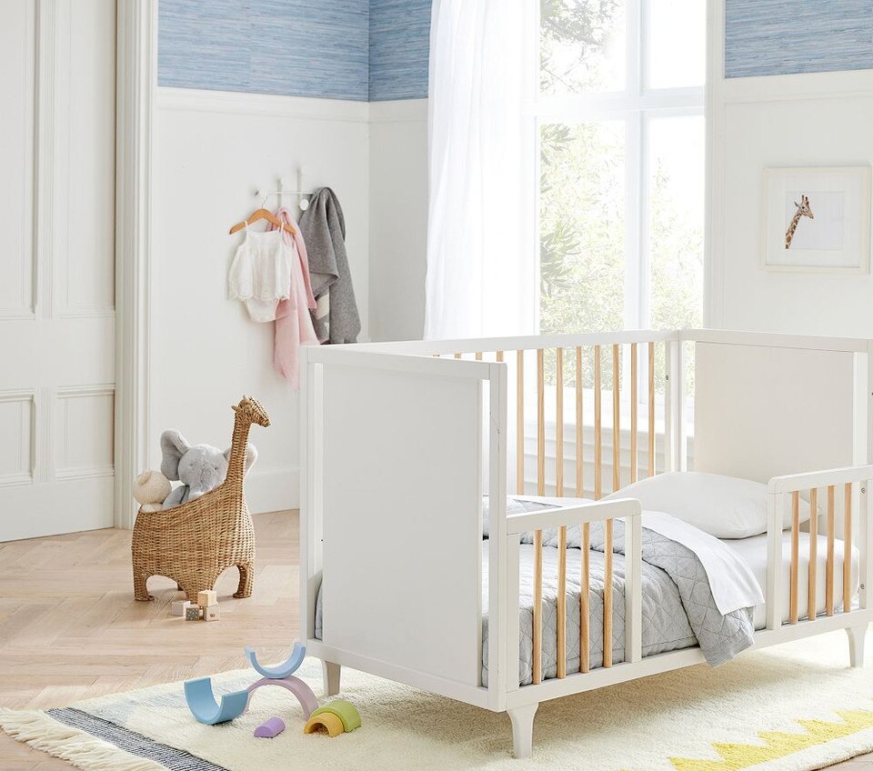 Giraffe Shaped Wicker Basket