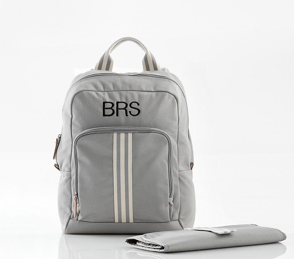 black nappy bag backpack