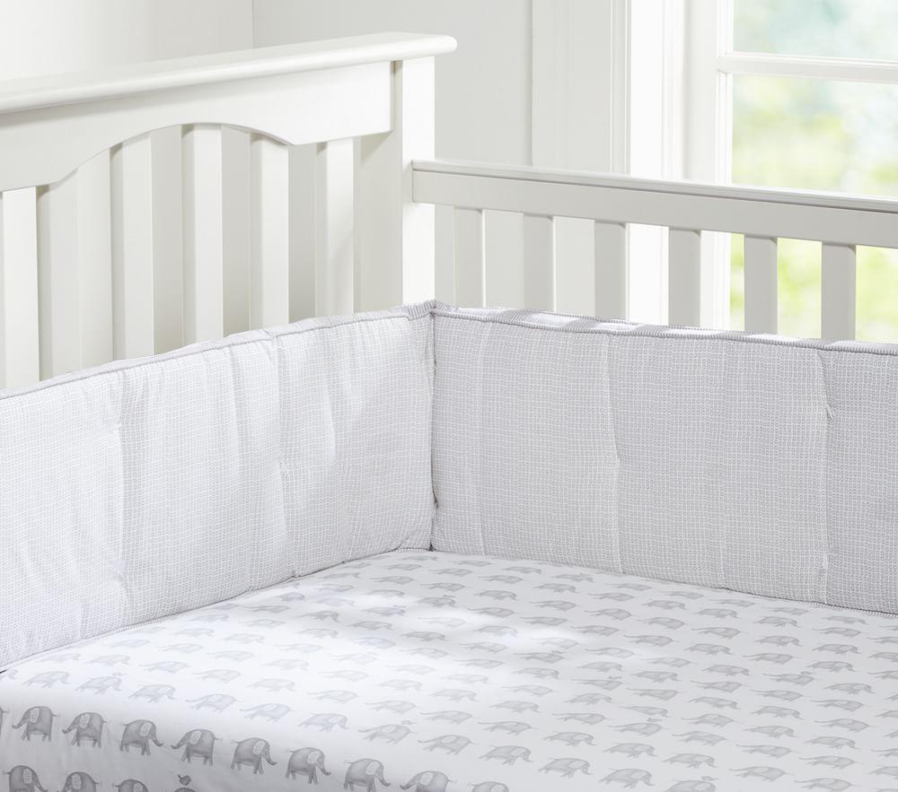 grey cot sheets